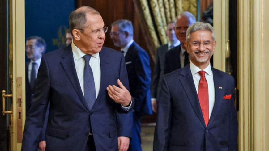 India's Jaishankar Meets Russian Counterpart Lavrov After PM Modi's Talks With Ukraine's Zelensky