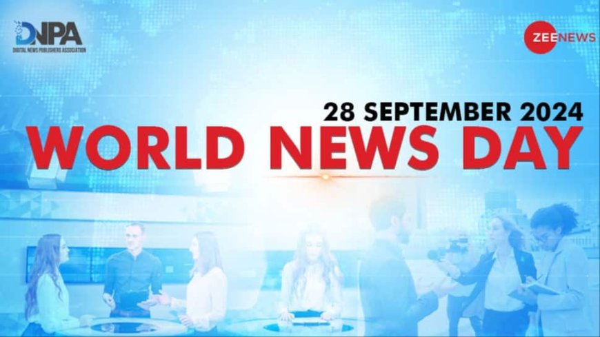 DNPA Announces Support For World News Day 2024 Highlighting Critical Role Of Journalism