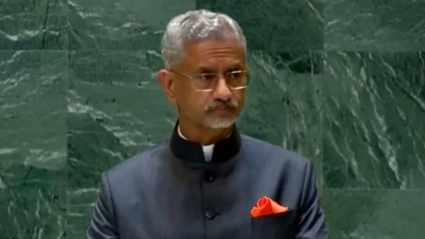 Pakistan`s GDP Can Only Be Measured In Terms Of Radicalisation, Terrorism: Jaishankar At UNGA