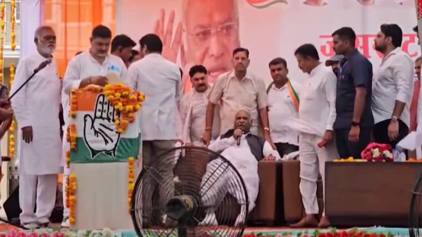 `Suddenly Felt Dizzy...:` Cong Prez Kharge After He Falls Ill During J&K Rally