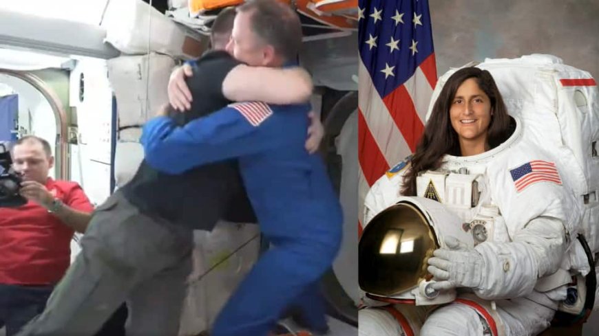 WATCH Dragon’s Arrival: Stranded NASA  Astronauts Sunita Williams, Butch Wilmore Get Return Vehicle At Space Station