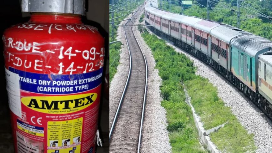 Fire Extinguisher On Tracks Sparks Scare, Probe Finds It To Be Railway Property