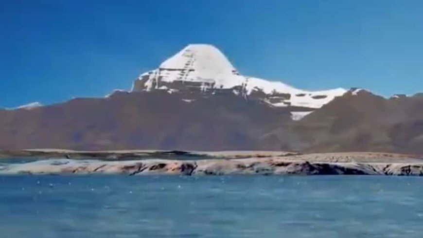 No Need To Go To China, Do Lord Shiva`s Abode Mount Kailash Darshan From India