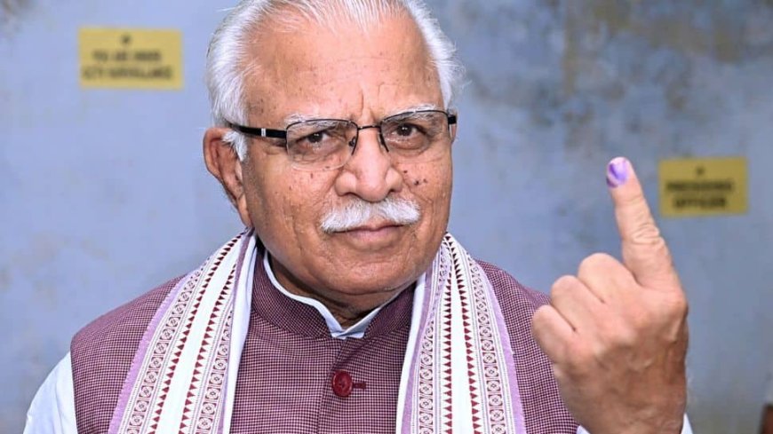 Manohar Lal Khattar Criticises Congress On Caste Census, Attack Pitroda`s Remarks