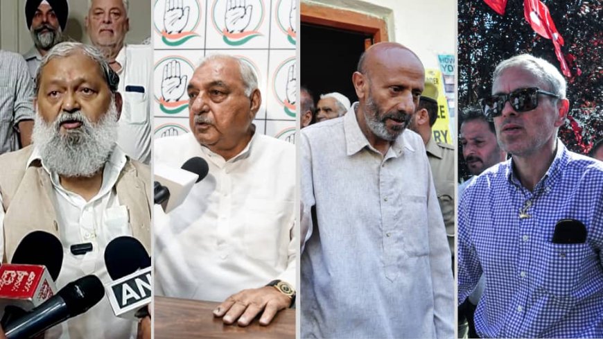 How Haryana, Jammu & Kashmir Leaders Reacted To ‘Time Pass’ Exit Poll Trends: Who Said What