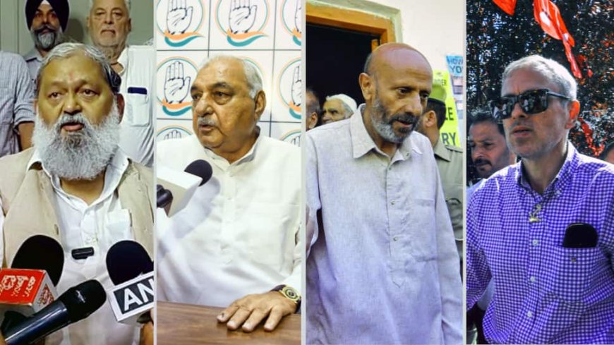 How Haryana, Jammu & Kashmir Leaders Reacted To Exit Poll Trends: Who Said What