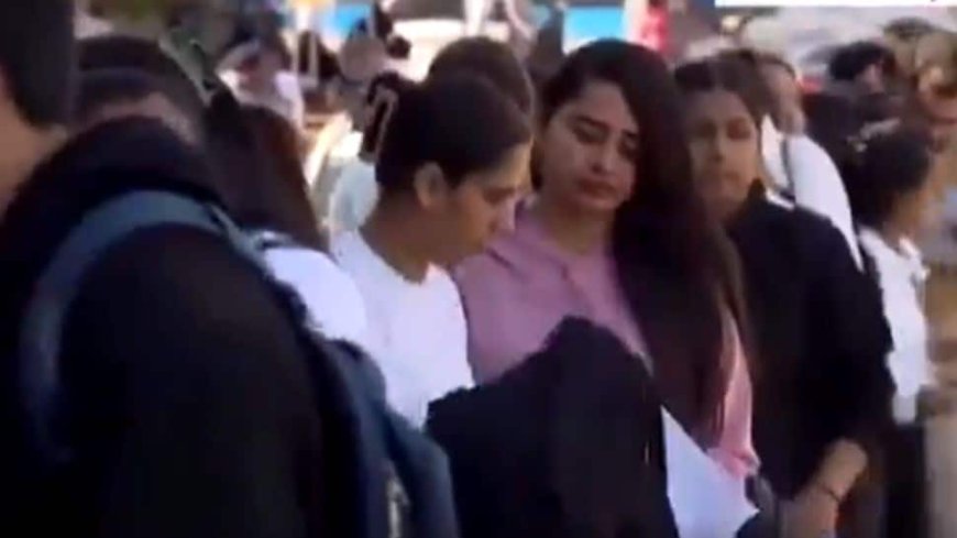 Survival Or Big Dreams? Thousands Of Indian Students Queue For Waitstaff Jobs In Canada| Watch