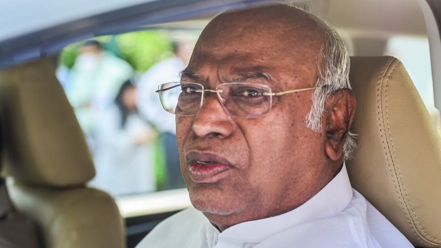 PM Modi`s `Stale Lectures` Cannot Gloss Over `Failures`: Congress` Kharge