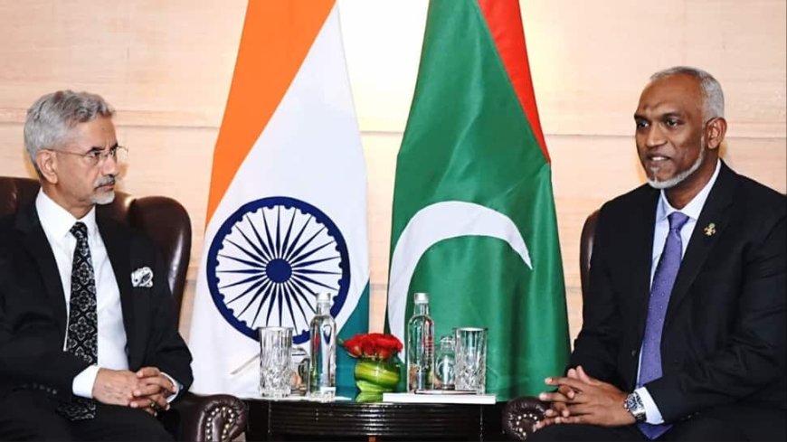 Jaishankar Meets Muizzu, Says His Visit Will Give `New Impetus` To India-Maldives Ties