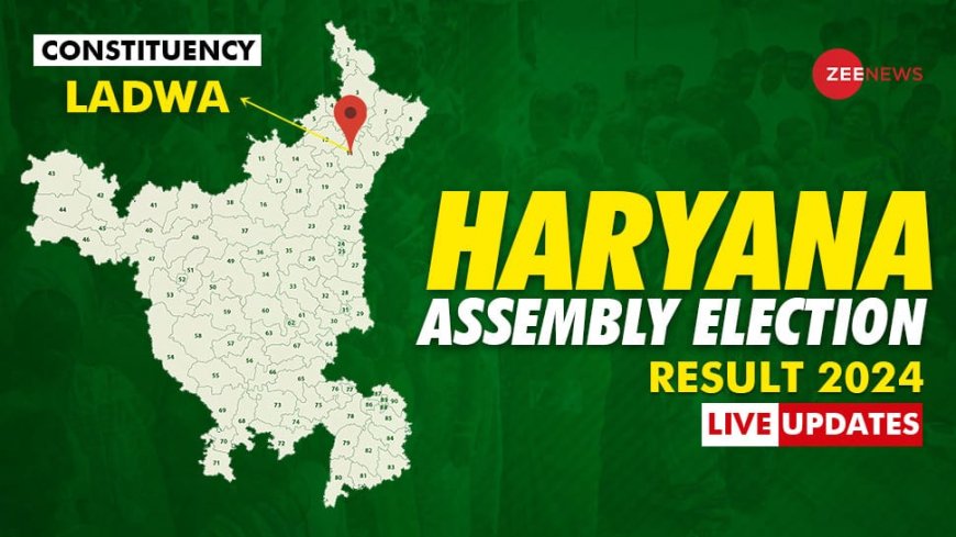 Ladwa Assembly Elections 2024 Live Updates: BJP`s Nayab Singh Faces Off Against Congress`s Mewa Singh – Key Battle to Watch