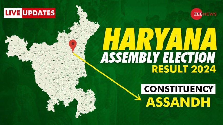 Assandh vidhan sabha chunav result 2024 live: Winner and losser candidate Yogender Rana vs Shamsher Singh Gogi total votes margin bjp congress eci Haryana Assembly election result