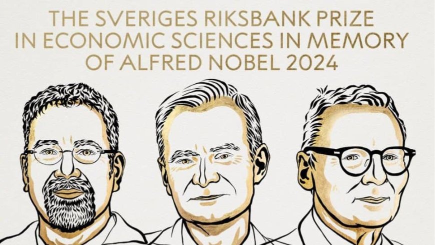 Nobel Economics Prize Is Awarded For Research Into Differences In Prosperity Between Nations