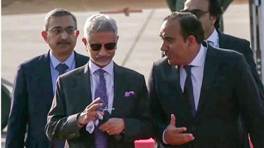 Jaishankar Arrives In Pakistan For The 23rd Meeting Of SCO Conclave