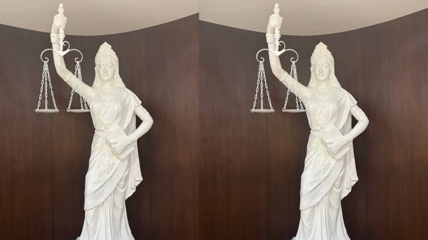 Law Not Blind Anymore: Constitution Replaces Sword In Hand Of Justice Statue With Open Eyes