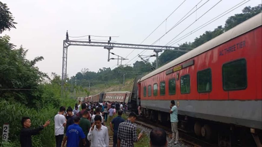 Another Train Derails, Agartala-Lokmanya Tilak Express Goes Off Track In Assam