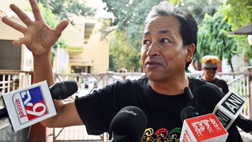 Sonam Wangchuk Resumes Fast, Cops Detain Supporters Wanting To Join `Maun Vrat`