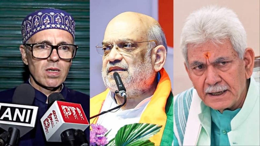 `Dastardly...Cowardly`: Amit Shah, Omar Abdullah Condemn Terror Attack In J&K`s Ganderbal