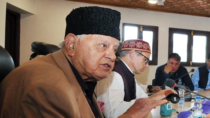 `Kashmir Pakistan Nahi Banega`: Farooq Abdullah Warns Pak After Ganderbal Terror Attack