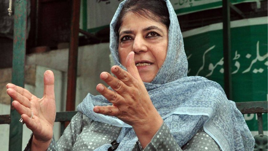 Mehbooba Mufti Warns Govt Against Pressuring Non-Local Laborers To Leave Kashmir