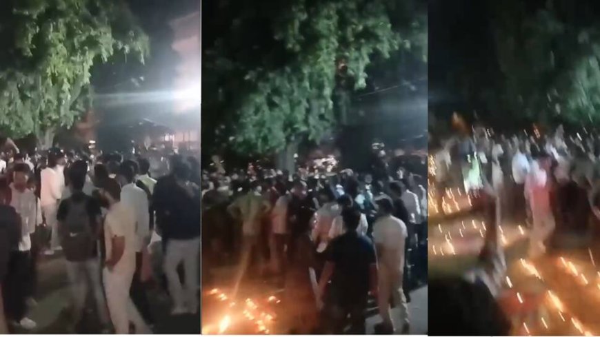 `Palestine Jindabad Slogans Raised, Rangoli Trampled`: Ruckus During ABVP`s Pre-Diwali Event In Jamia Millia Islamia University