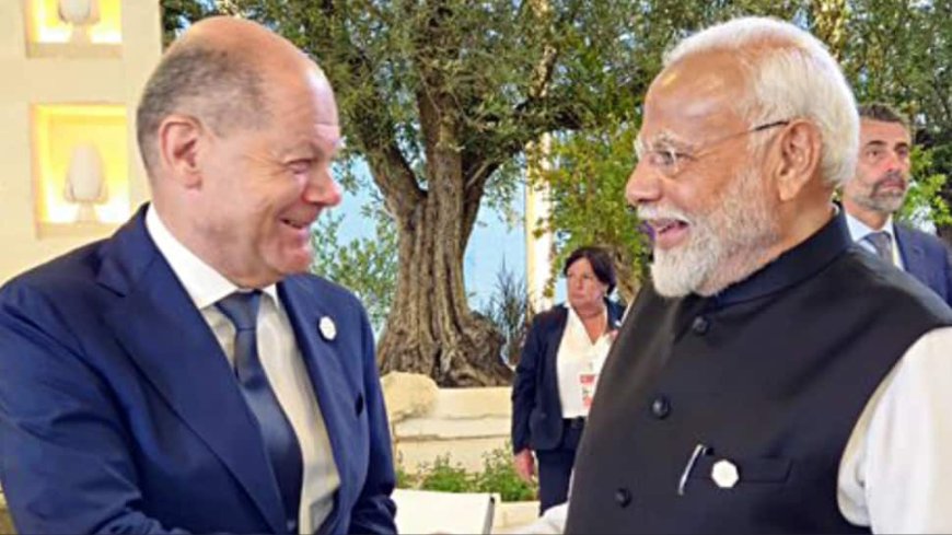 German Chancellor Olaf Scholz To Hold Wide Ranging Talks With PM Modi During 2-Day India Visit