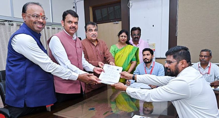 Maharashtra Polls: Devendra Fadanvis Files Nomination From Nagpur South West Constituency