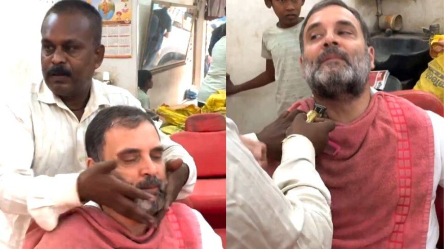 `Kuch Nahi Bachta`: Rahul Gandhi Visits A Delhi Barber, Shares Video — WATCH