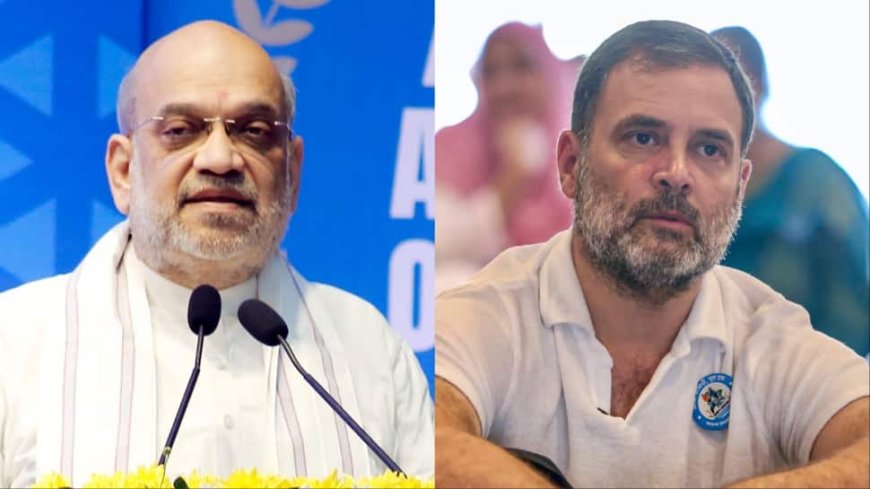 `They Were Daydreaming`: Amit Shah Mocks Rahul Gandhi Over Cong`s Recent Assembly Polls Debacle