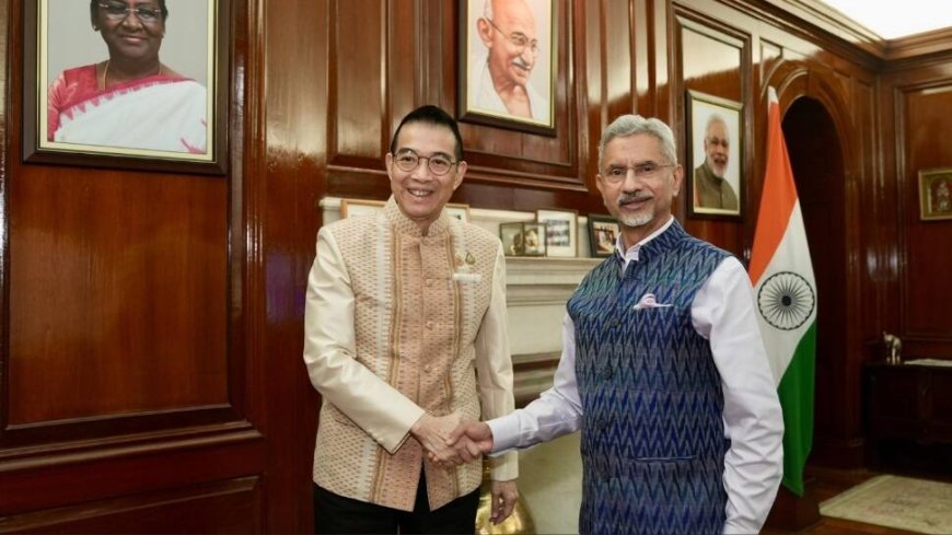 EAM Jaishankar Meets Thai Counterpart In Delhi, Discuss Bilateral Ties, Multilateral Cooperation