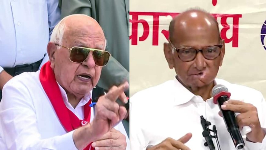 `Terrorists Shouldn’t Be Killed...`: Farooq Abdullah`s Remark Sparks Row; Sharad Pawar, J&K BJP React