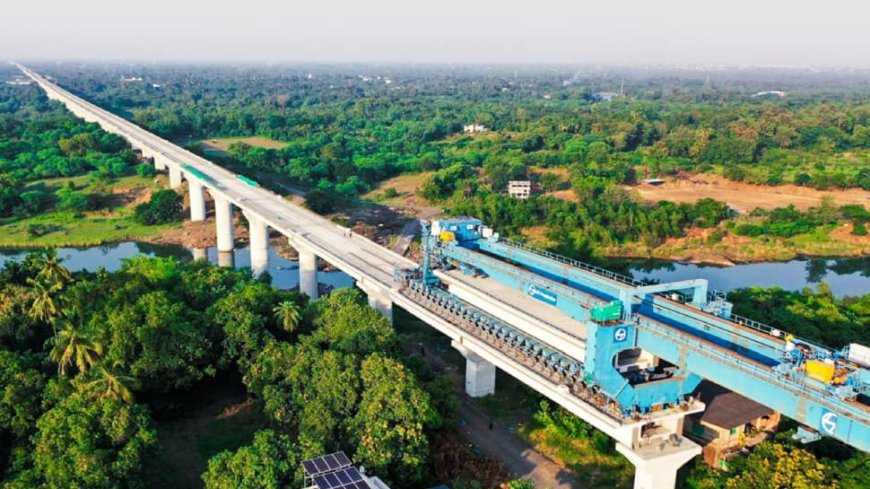 Construction Of 12 River Bridges Completed For Bullet Train Corridor In Gujarat