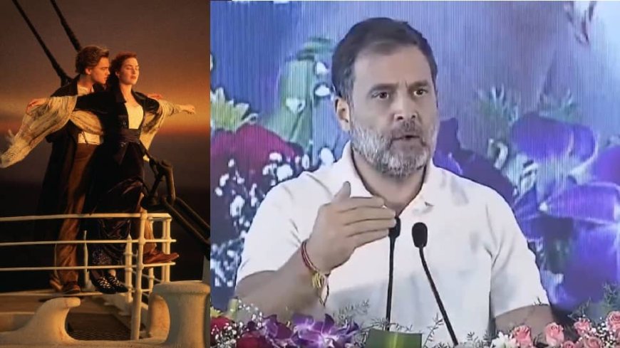 Rahul Gandhi Draws `Titanic` Parallel For Caste Discrimination In India With Message To PM Modi