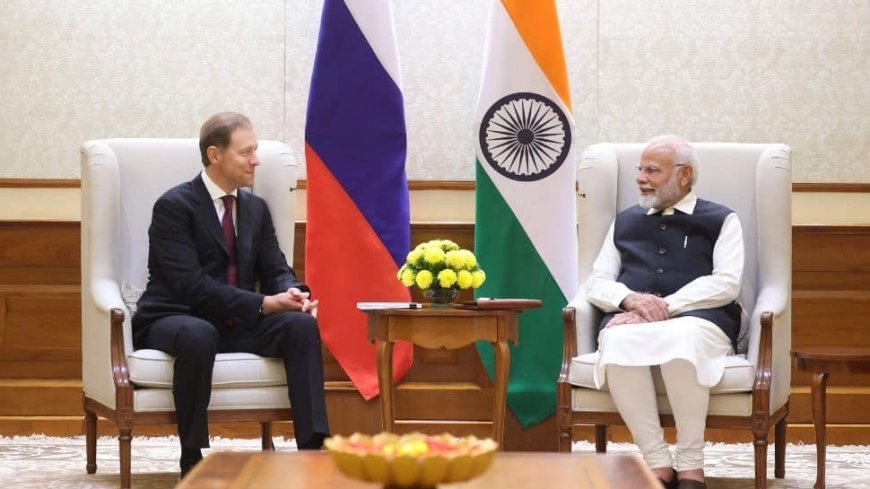 PM Modi Meets Deputy PM Denis Manturov, Hails Progress In India-Russia Ties