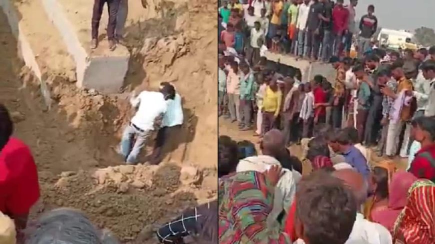 Kasganj Tragedy: Four Women Die As Soil Mound Collapses, Several Feared Trapped