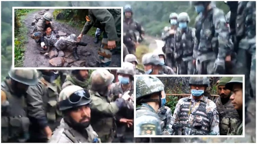 Videos Of Indian Army Beating Chinese PLA Soldiers Go Viral - Watch