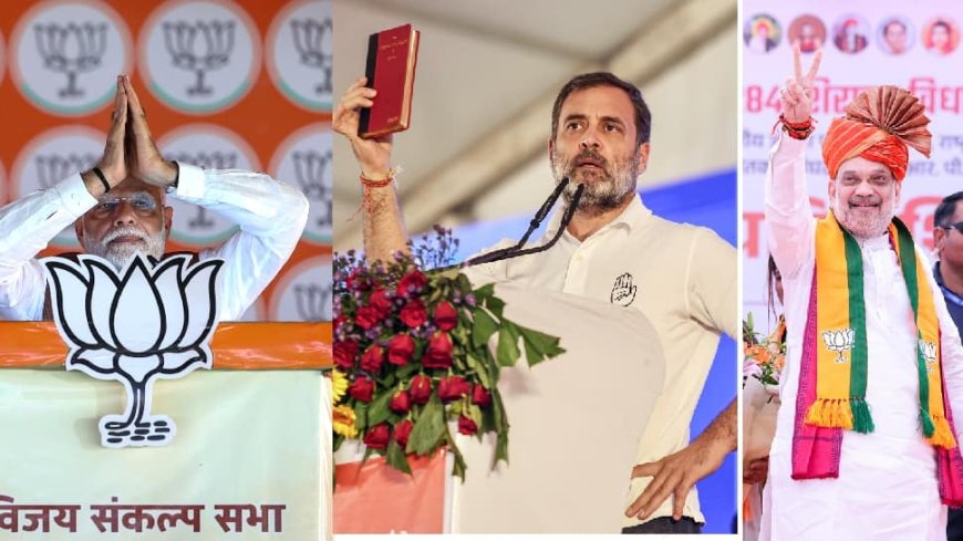 `Rahul Aircraft`, `Shehzada` Jibes Fly As PM Modi, Amit Shah Lead BJP Poll Campaign In Maharashtra, Jharkhand