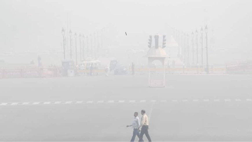 Delhi Air Pollution: National Capital Engulfed In Smog, AQI Drops Down To `Severe`