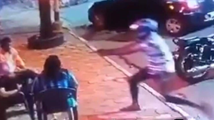 WATCH: TMC Leader Chases Away Shooter As Murder Attempt Foiled, Crowd Catches Assailant