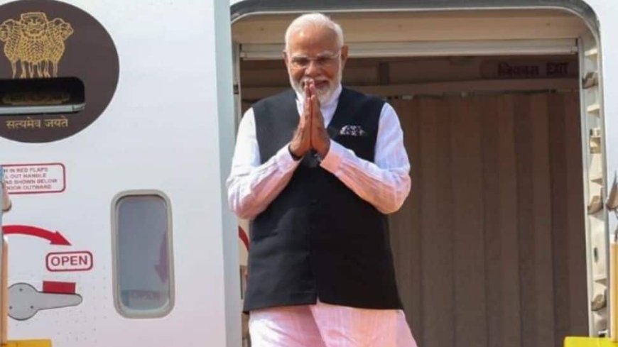 PM Narendra Modi Leaves For 5-Day Tour Of Nigeria, Brazil, Guyana