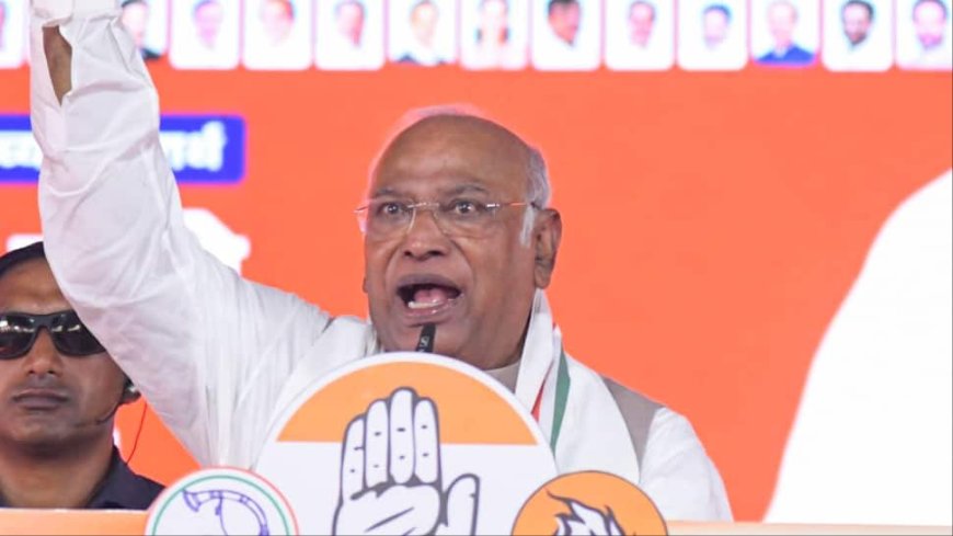 `Ghuspaithiya Andar Aa Rahe Hain Aur...`: Cong Prez Kharge Slams BJP Over `Infiltration` In Jharkhand