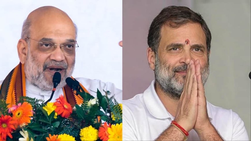 `Flies Abroad After Making Promises`: Amit Shah Jabs Rahul Gandhi In Jharkhand