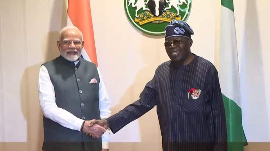 Modi In Nigeria: PM Hails `Historic` G20 African Union Membership