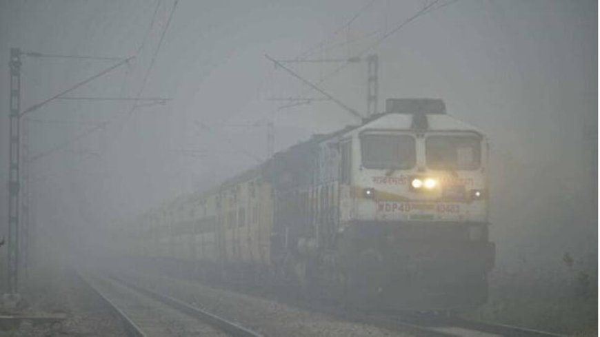 Thick Smog Derails Delhi’s Train Schedule, Passengers Face Delays Over 24 Hours