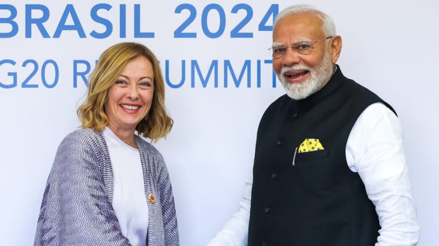 PM Modi Holds Talks With Italy’s Giorgia Meloni Among Other World Leaders At G20 Summit