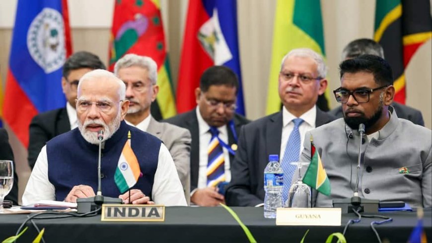 Modi In Guyana: India, Guyana Ink 10 Pacts, Resolve To Boost Ties In Diverse Areas