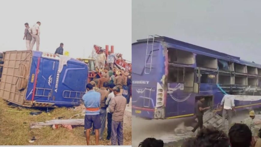 Seven Dead, Several Injured As Bus Patna-Bound Bus Overturns In Jharkhand`s Hazaribag