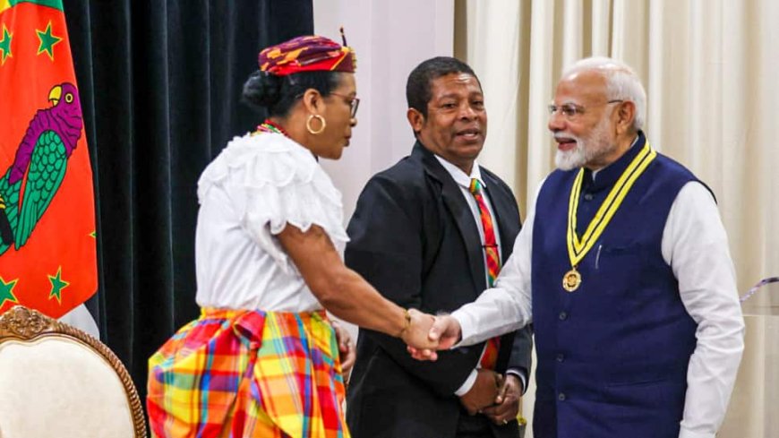 PM Modi Meets Caribbean Leaders, Strengthens India-CARICOM Ties In Historic Guyana Visit