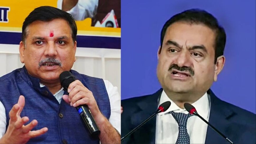 Gautam Adani US Indictment: AAP`s Sanjay Singh Drops Fresh Claim Against Billionaire