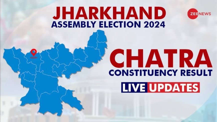 Chatra Vidhan Sabha Chunav Result 2024 Live Winner and Loser Candidate Janardan Paswan vs Rashmi Prakash Total Votes Margin BJP JMM RJD Congress JDU LJP Jharkhand Assembly election result