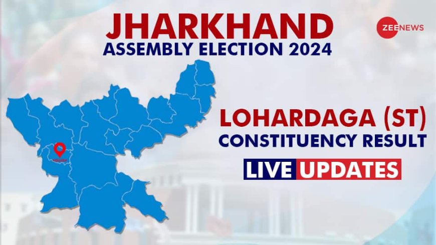 Lohardaga Vidhan Sabha Chunav Result 2024 Live Winner and Loser Candidate Neru Shanti Bhagat vs Rameshwar Oraon BJP JMM RJD Congress JDU LJP Jharkhand Assembly election result